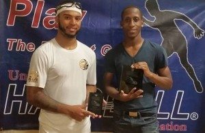 Photo Courtesy of the USHA - Timbo Gonzalez (Left) Twyan Cook (Right)