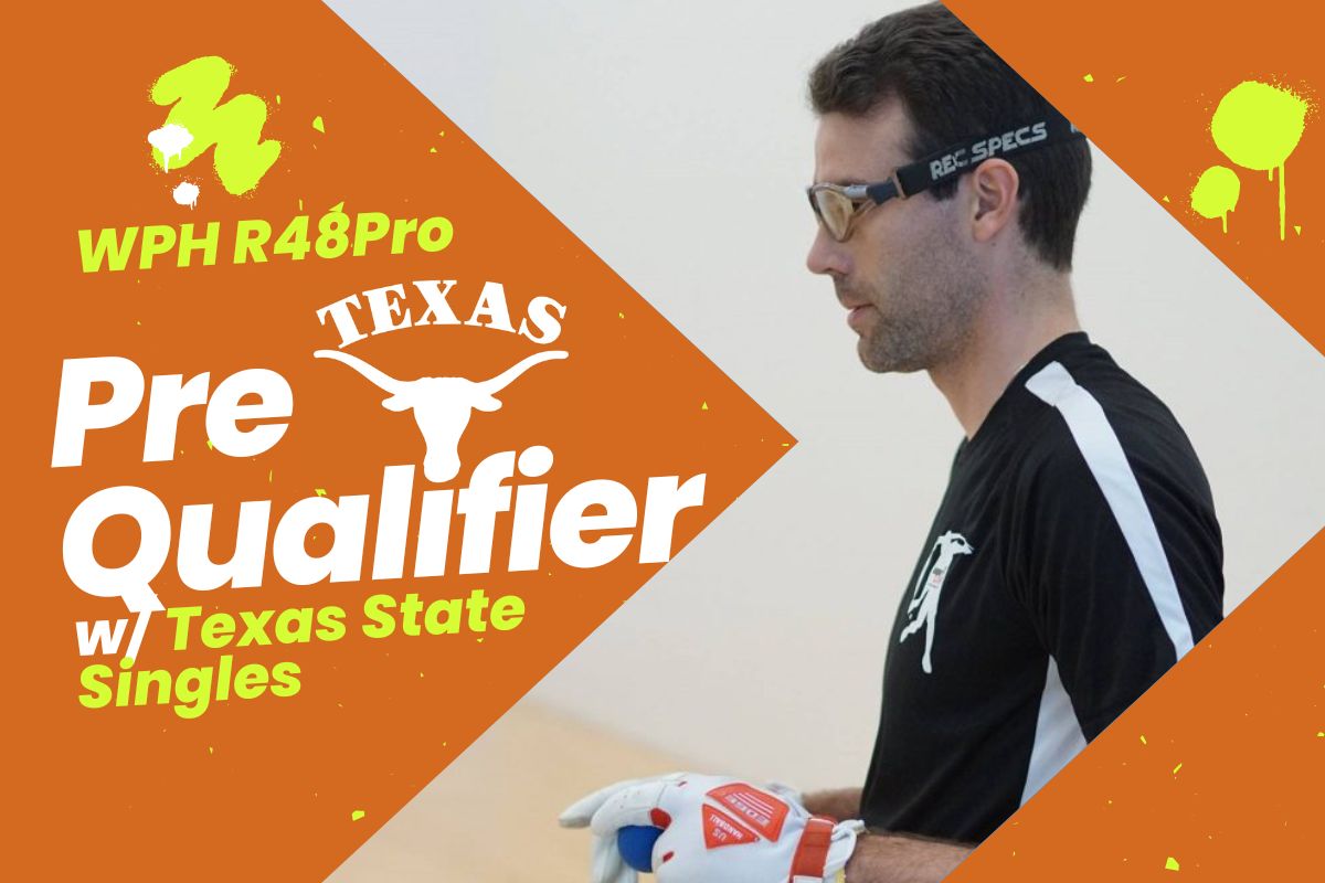 Texas State Singles R48 & WR48 Pre Qualifier, November 18-20, 2022