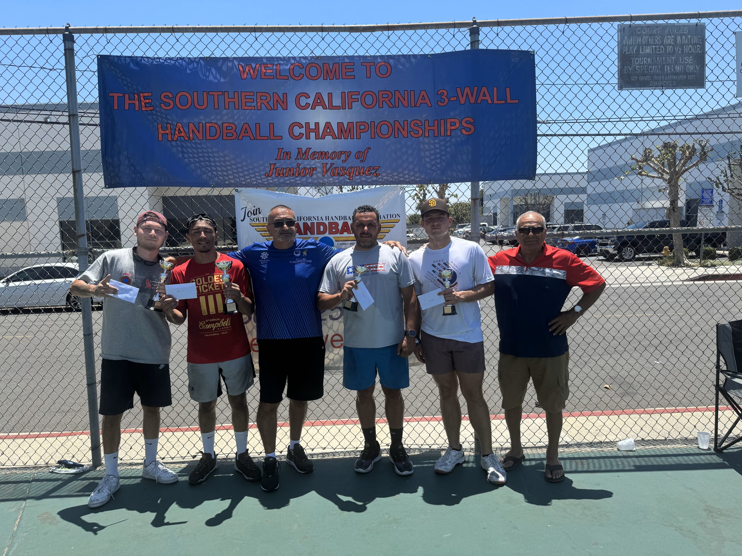Chava and Chapa Take the 19th Annual Jr. Vasquez Southern CA 3-Wall State Doubles Championships